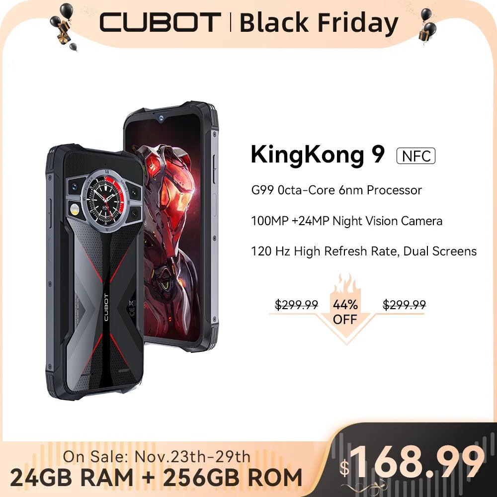 Cubot King Kong 9 DS 24GB/256GB Black EU CubotKingKong9 buy in the online  store at Best Price