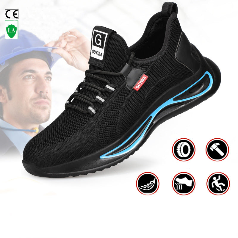 Breathable Safety Shoes Anti-smashing Work Safety Shoes